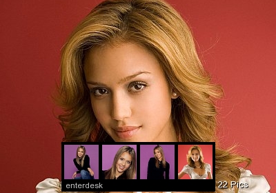 美国著名女演员杰西卡