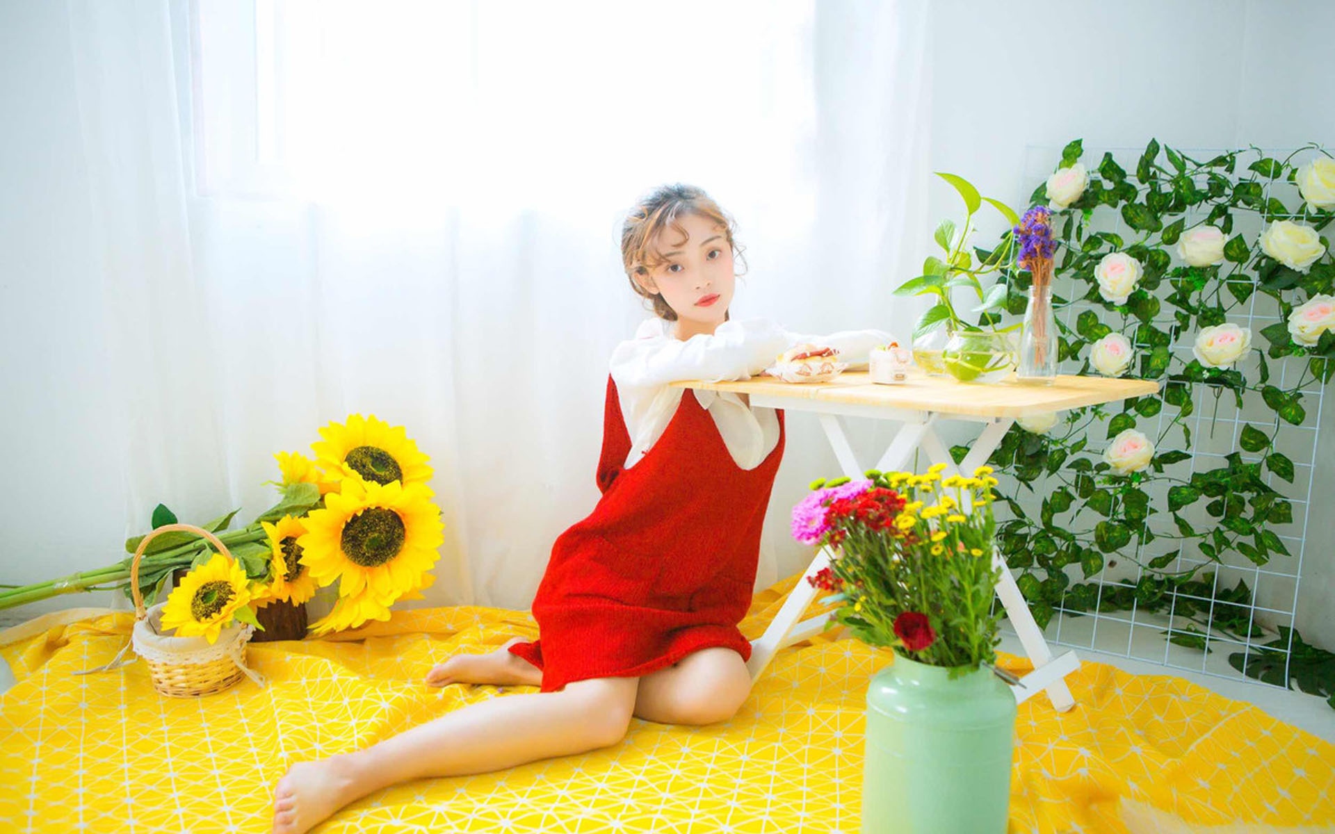 清纯可人的甜美少女