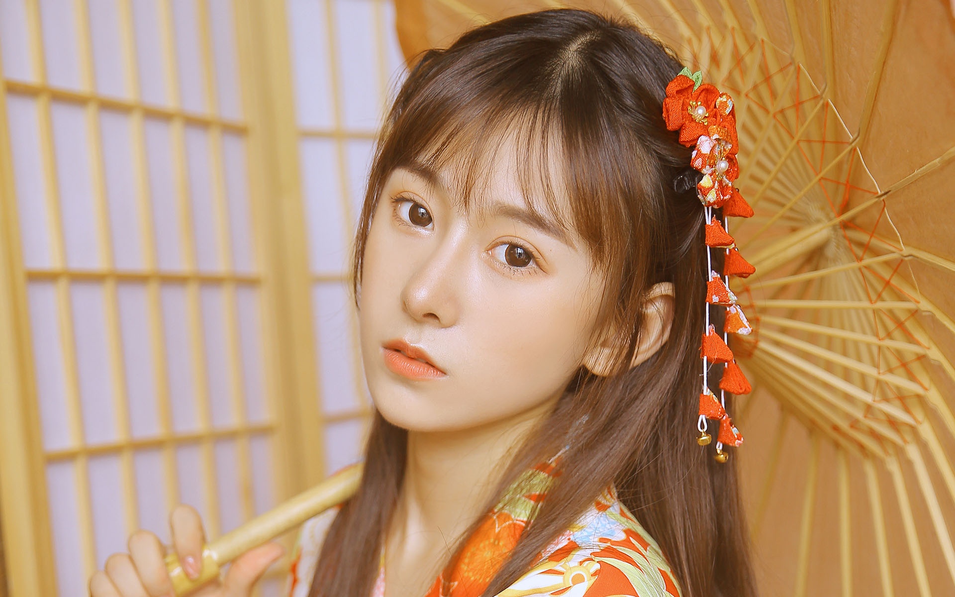 古典和服美女室内写真