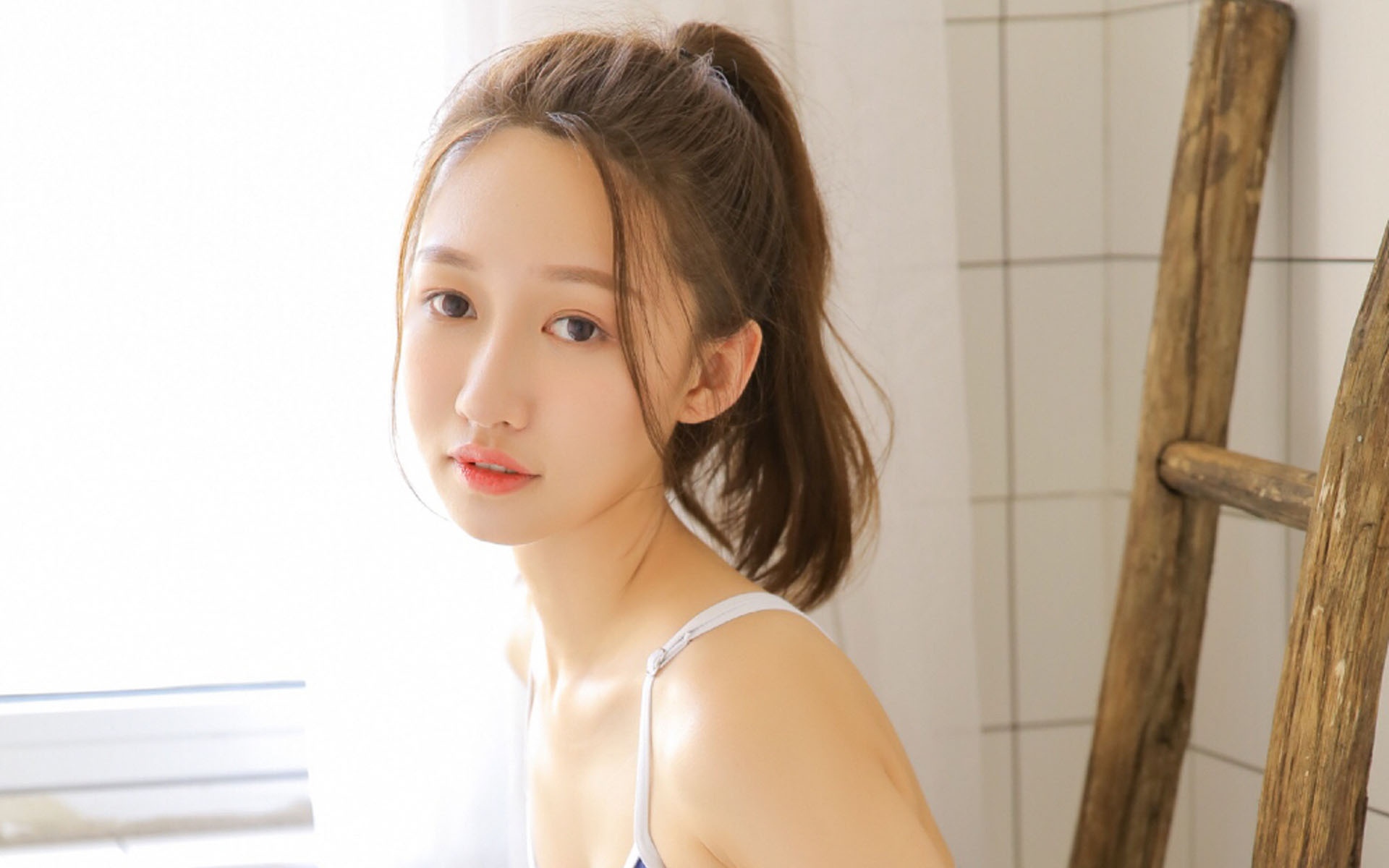 做一个清秀绝俗的美少女