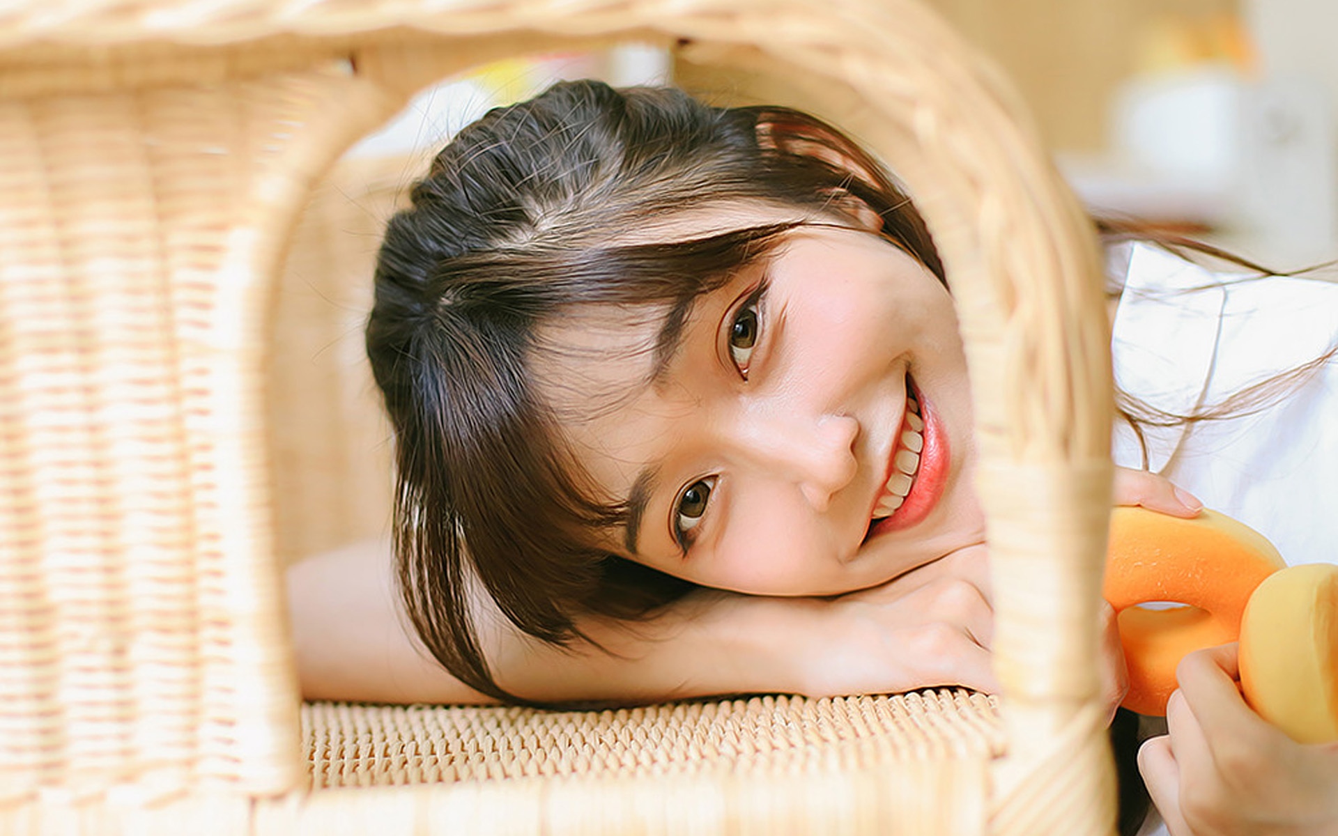 校园里的氧气美女