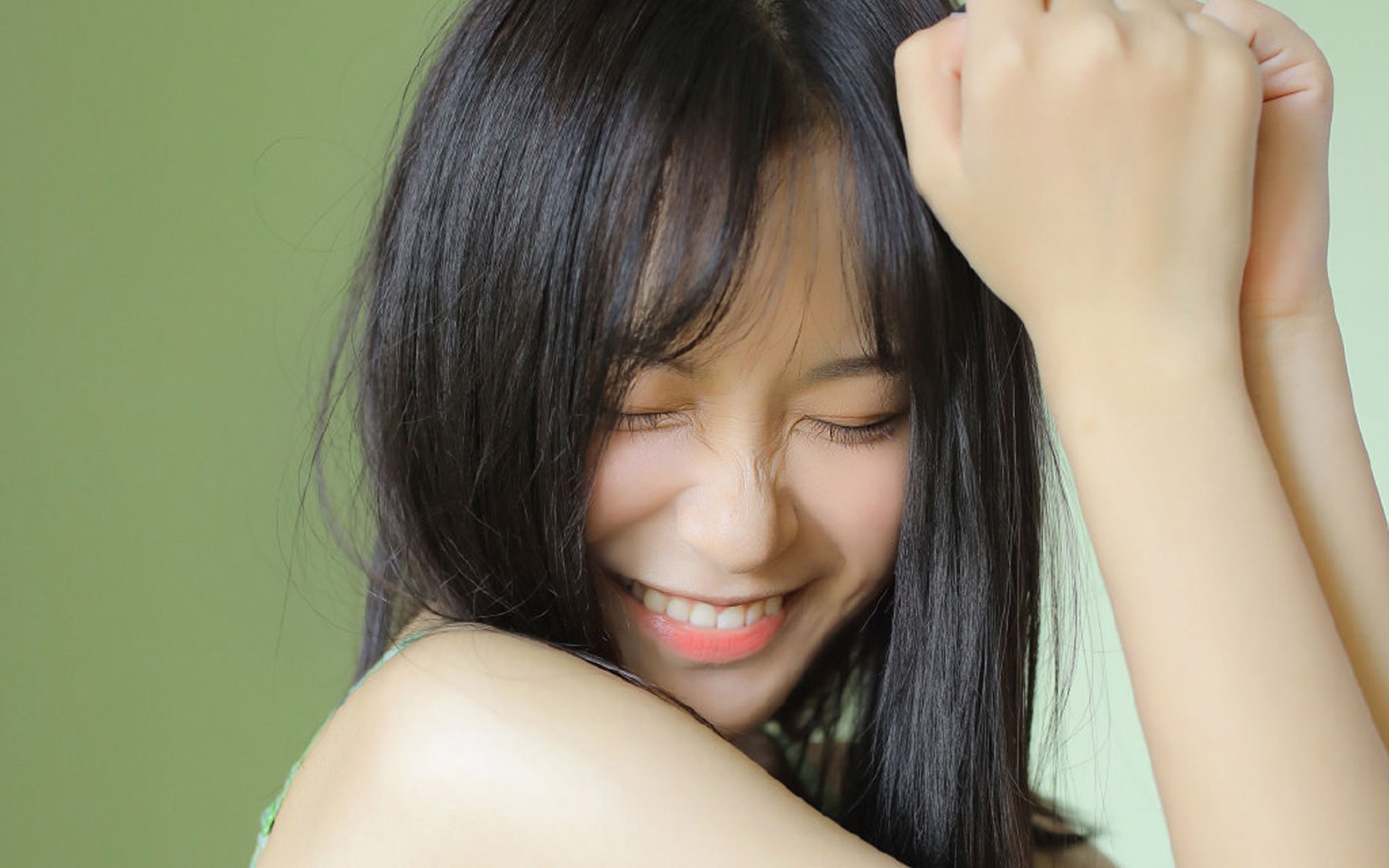 清新可爱的美女