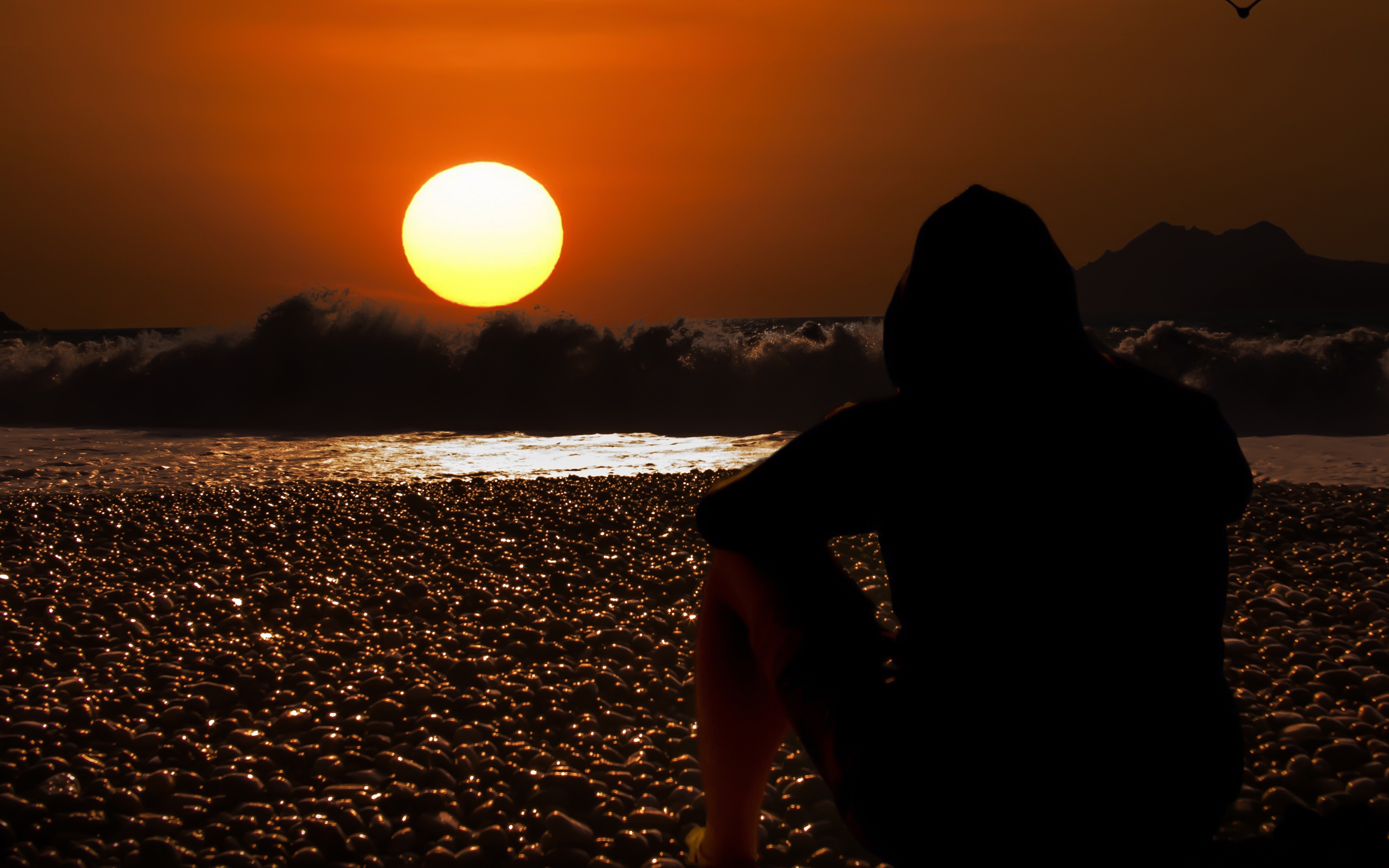 一个人孤独凄凉的背影