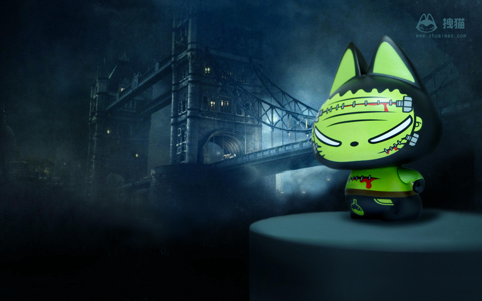 拽猫公仔非主流万圣节