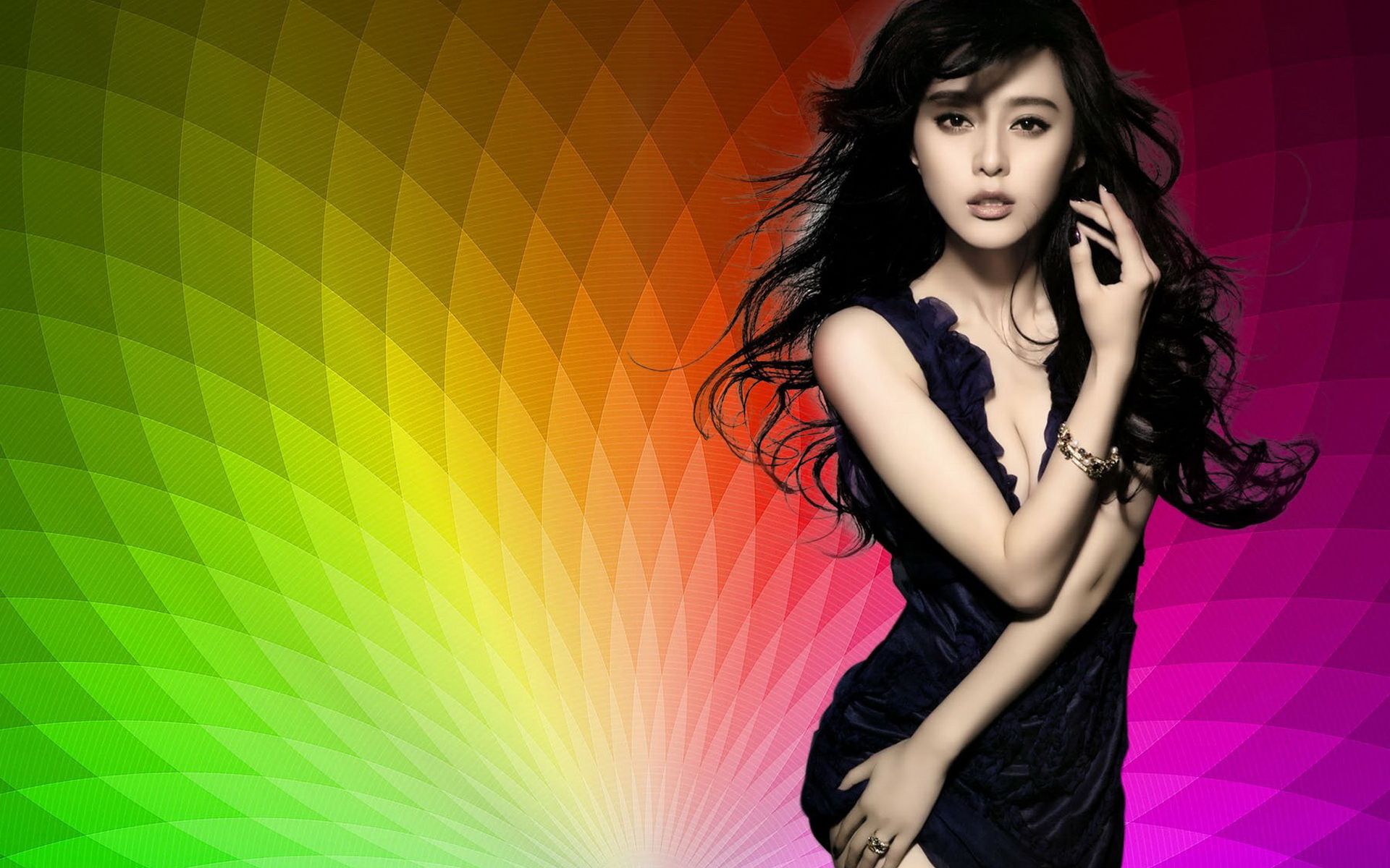 释放青春魅力 非主流美女