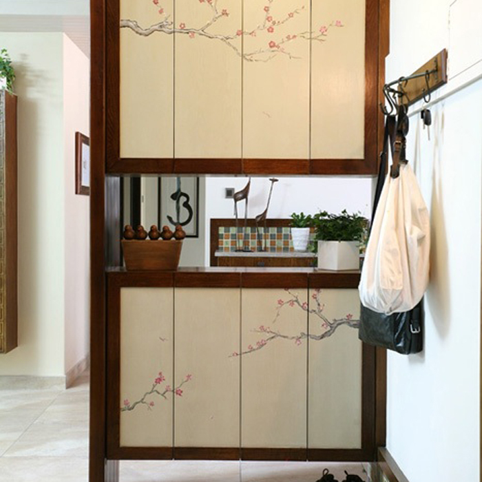中式混搭玄关隔断
