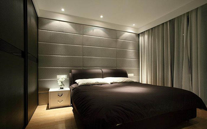 低奢华丽现代简约卧室