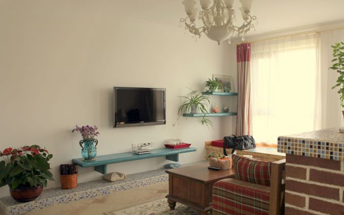 惬意田园风跃层装修