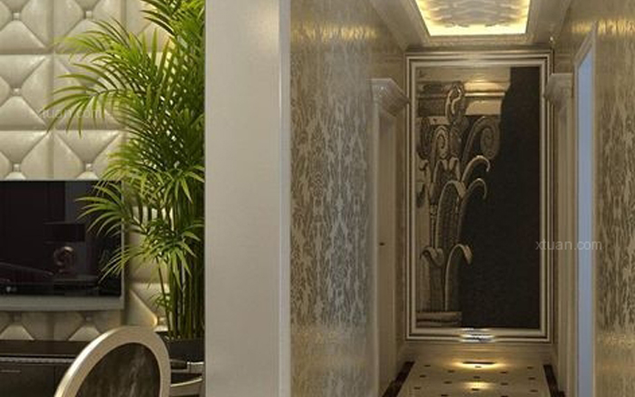 典雅欧式纯美跃层装修