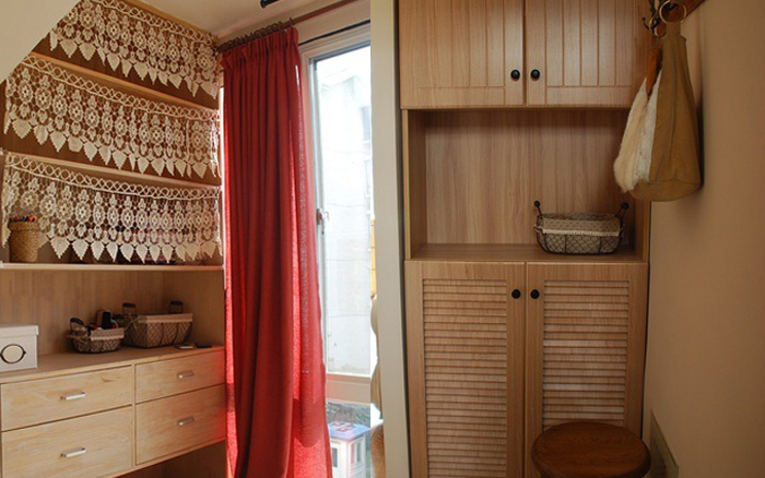 小户型​日式风原木装修