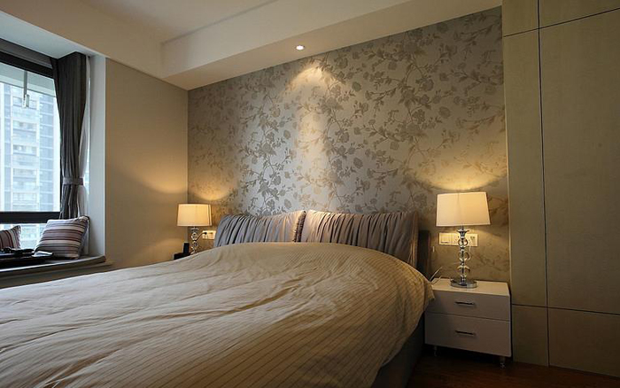 暖色个性混搭飘窗图片