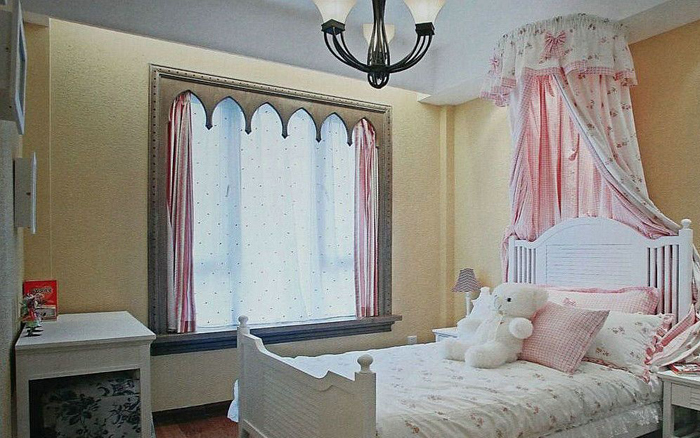 典雅优美欧式飘窗效果图