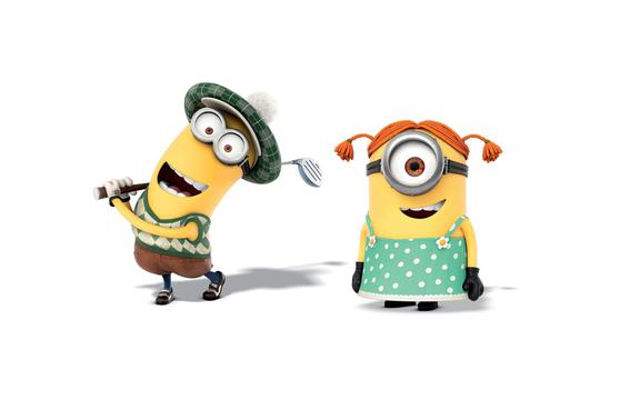 小黄人可爱卖萌表情