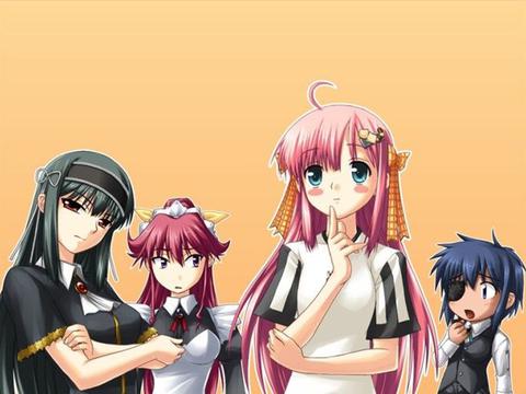 你是主人我是仆画