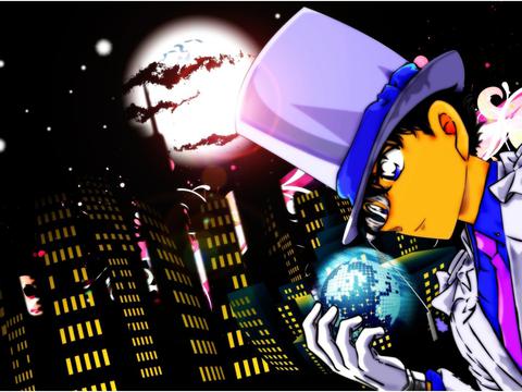 怪盗基德帅气图片