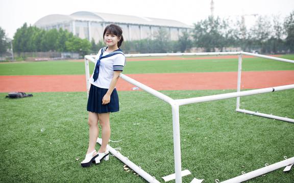 毕业季校园美女