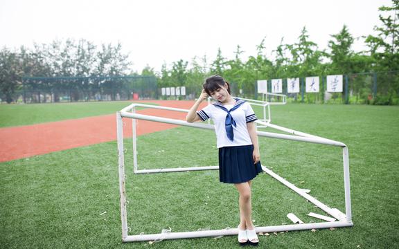 毕业季校园美女