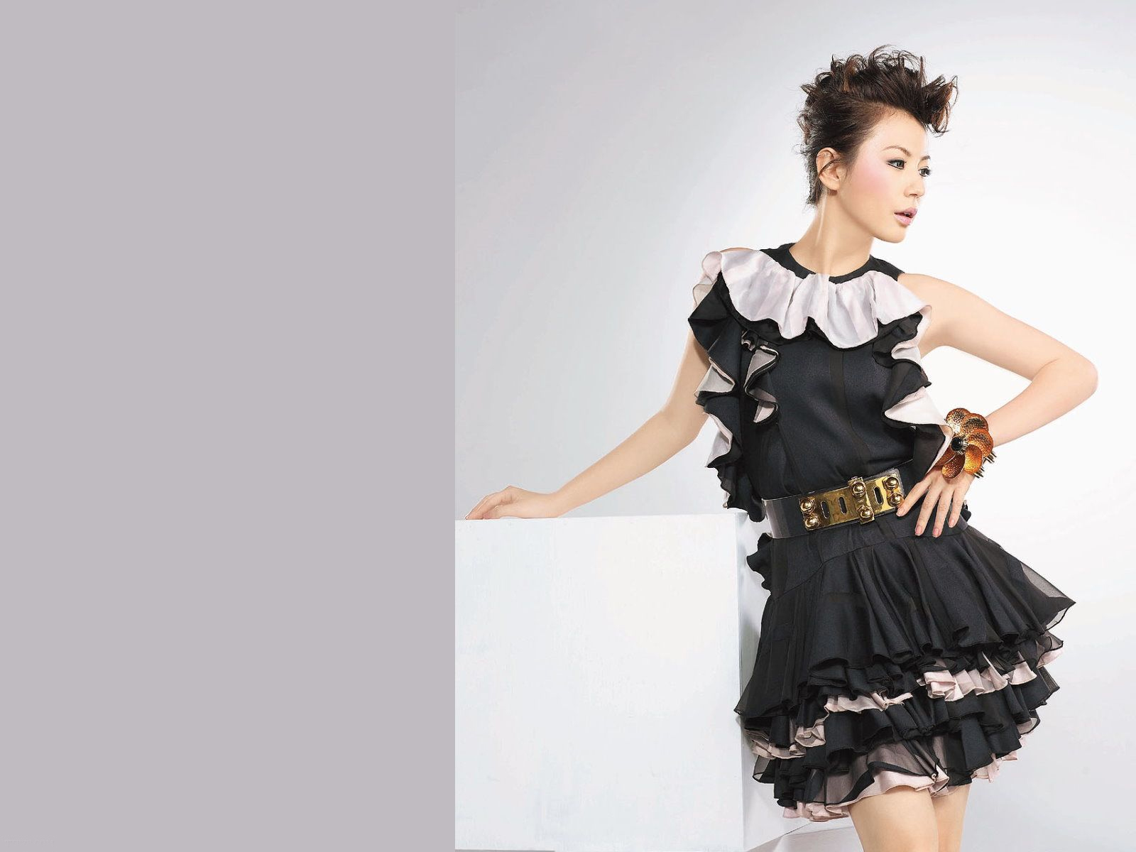 壁纸,高清,宽屏,台湾美女,美女,刘心悠