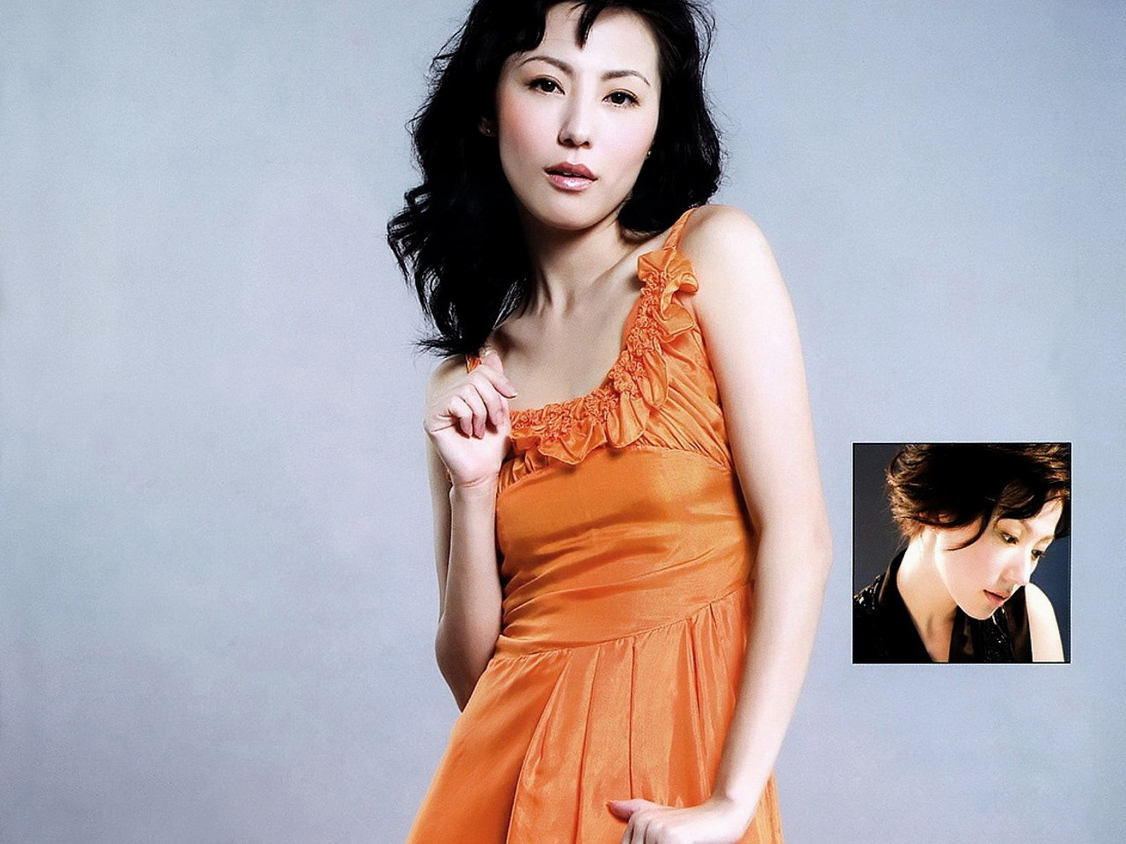 壁纸,高清,宽屏,台湾美女,美女,刘心悠