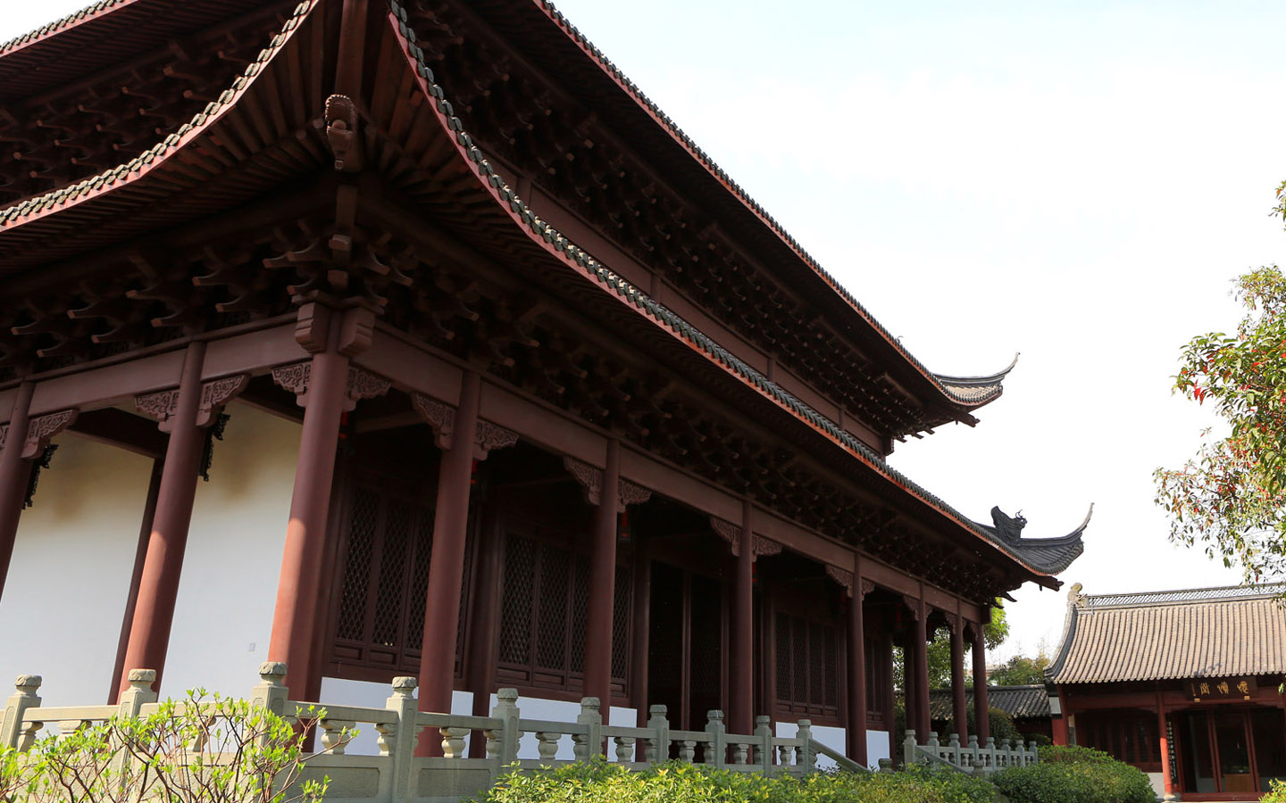 壁纸,高清,宽屏,钱王祠