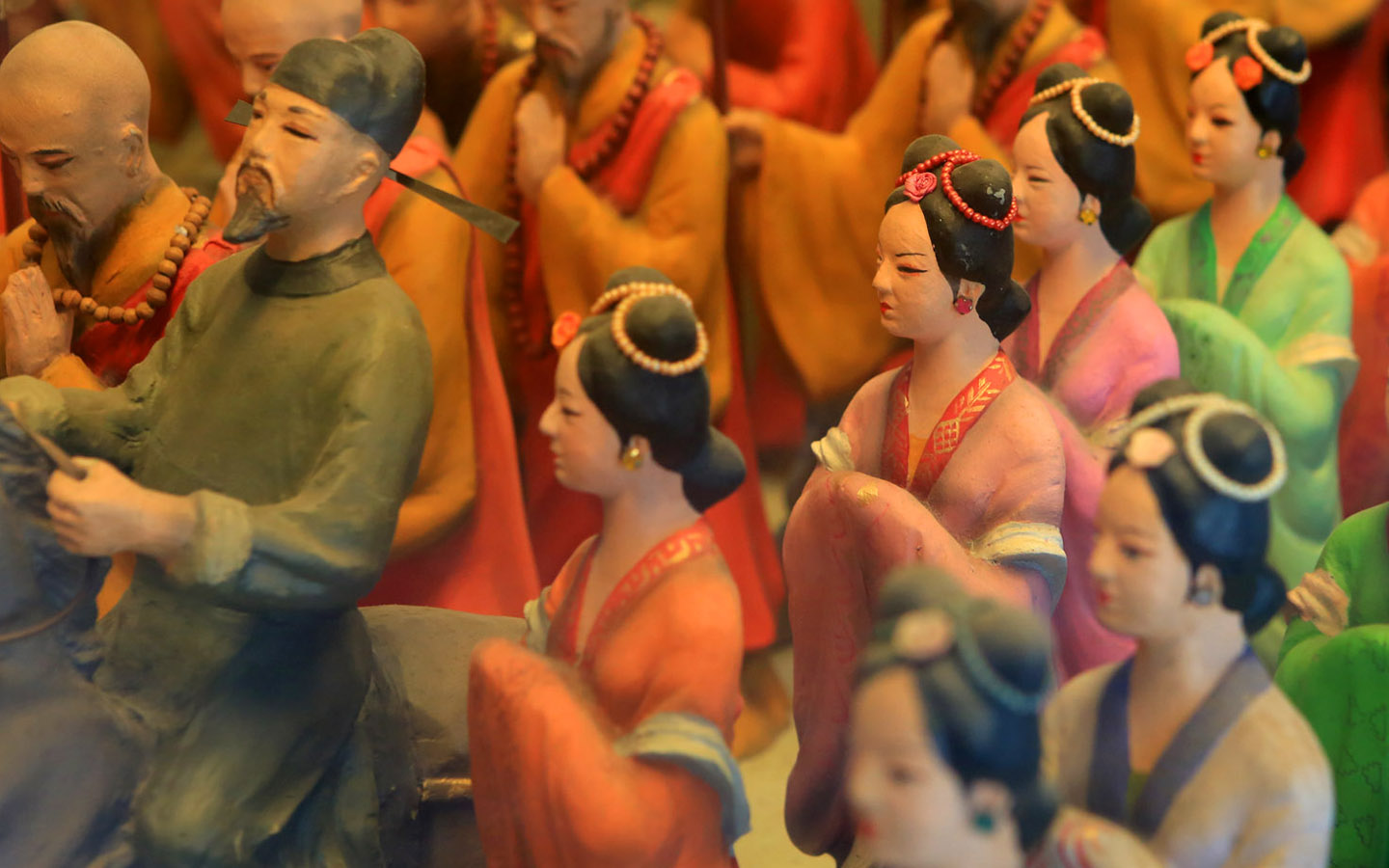 壁纸,高清,宽屏,钱王祠