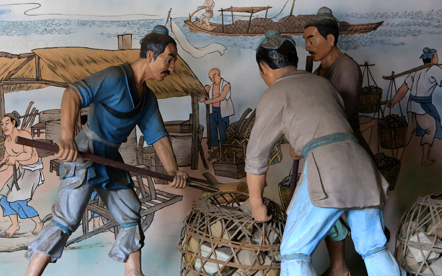 壁纸,高清,宽屏,钱王祠