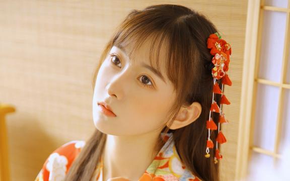 古典和服美女室内写真