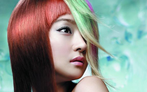 非主流美女创意彩妆