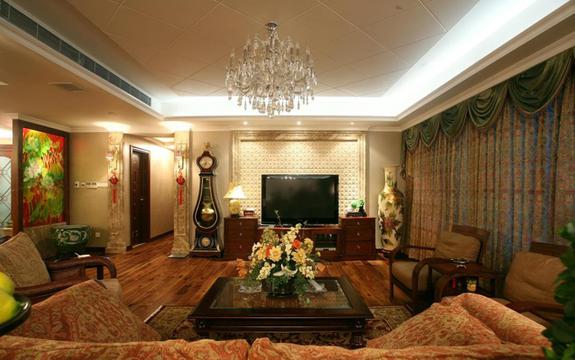 鲜艳碎花欧式田园风