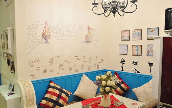 地中海式的50平米海边幽居