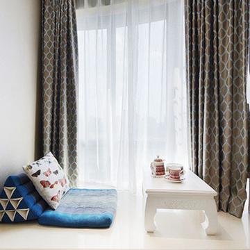 简约风格清新飘窗