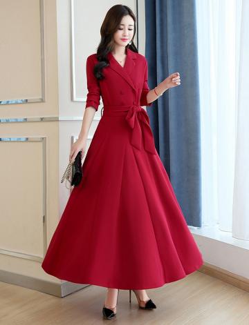 2018新款风衣秋装韩版修身显瘦收腰