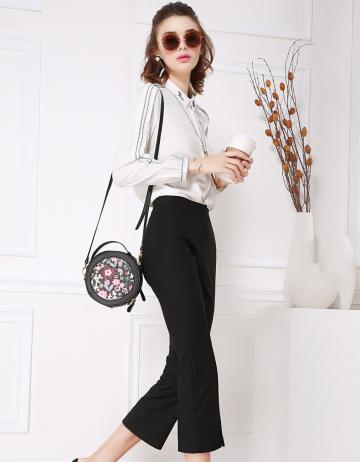 2018年秋季新品气质雪纺女士衬衫